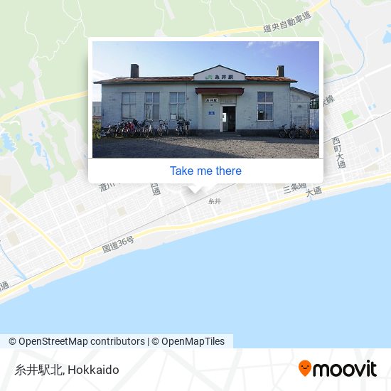 糸井駅北 map