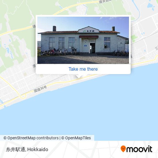 糸井駅通 map