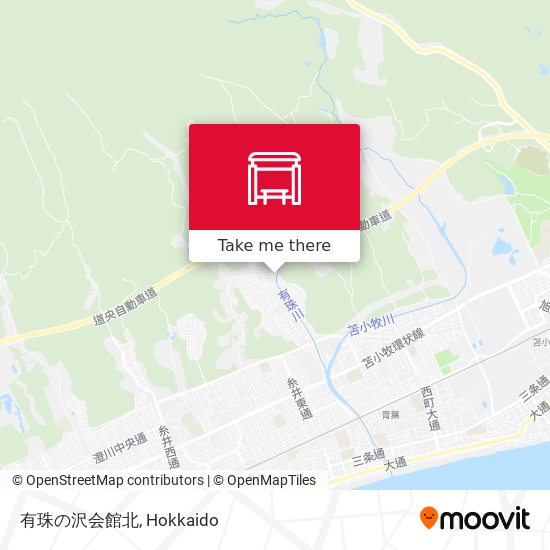 有珠の沢会館北 map