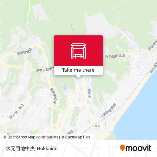 水元団地中央 map