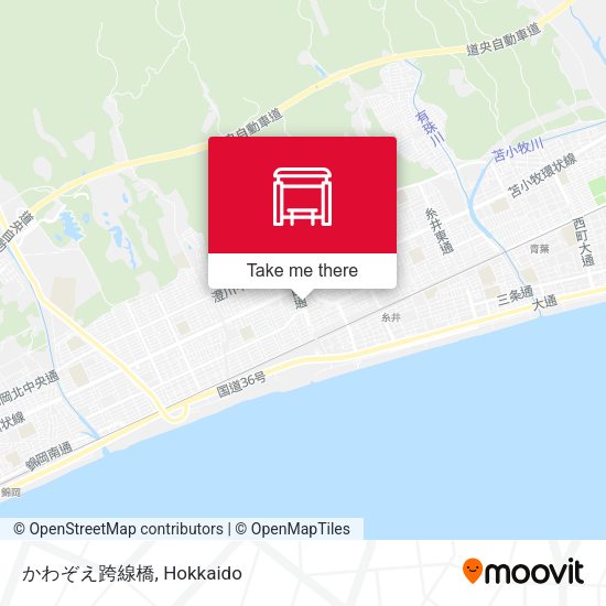 かわぞえ跨線橋 map