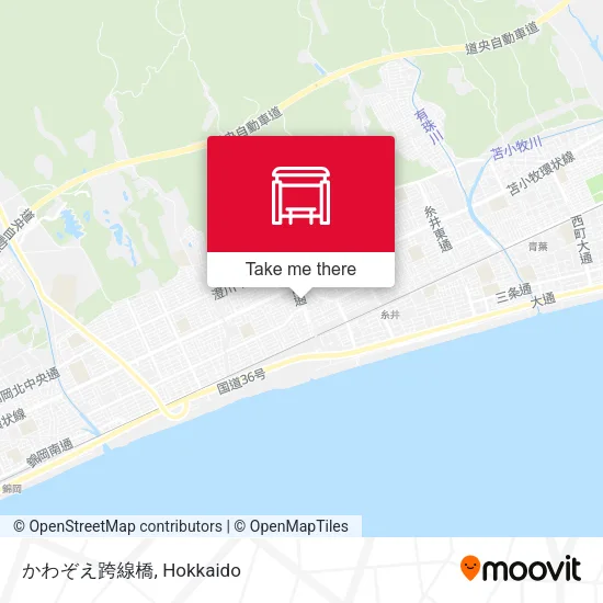 かわぞえ跨線橋 map