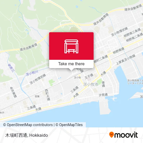木場町西通 map