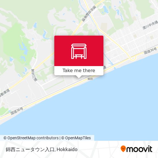 錦西ニュータウン入口 map