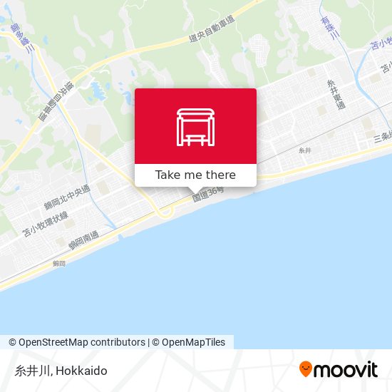 糸井川 map