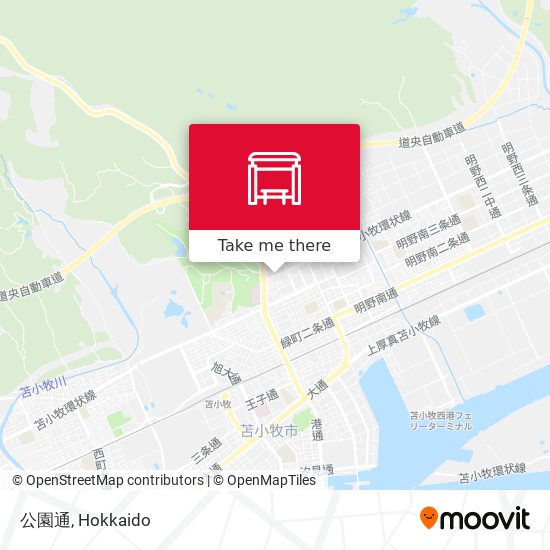 公園通 map