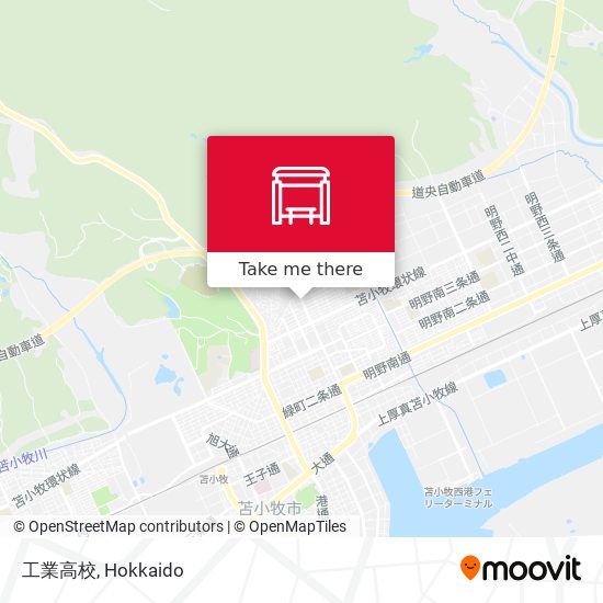 工業高校 map