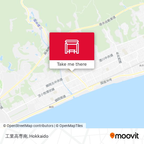 工業高専南 map