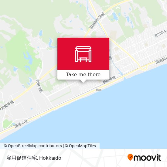 雇用促進住宅 map