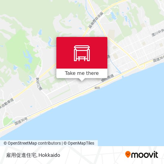 雇用促進住宅 map