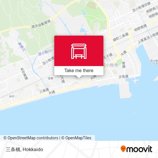 三条橋 map