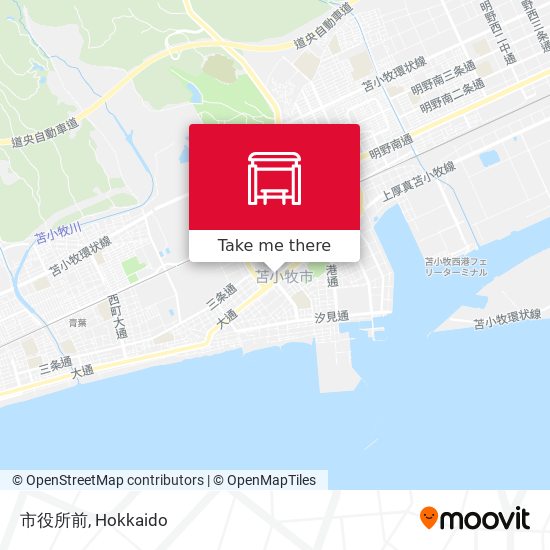 市役所前 map