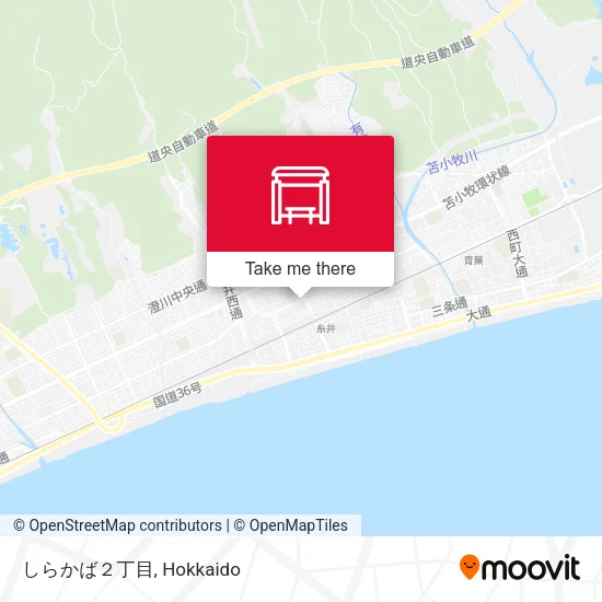 しらかば２丁目 map