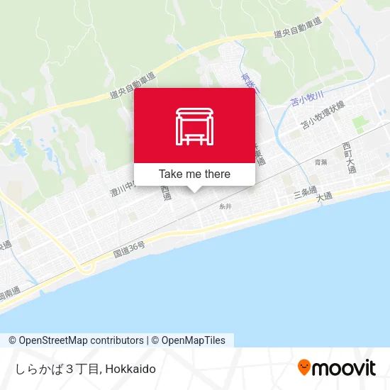 しらかば３丁目 map