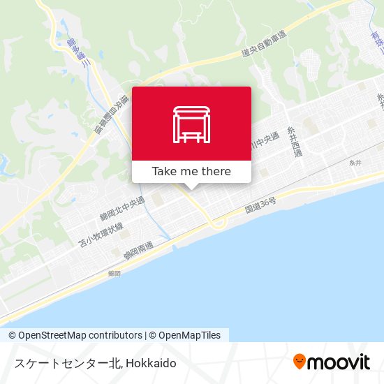 スケートセンター北 map