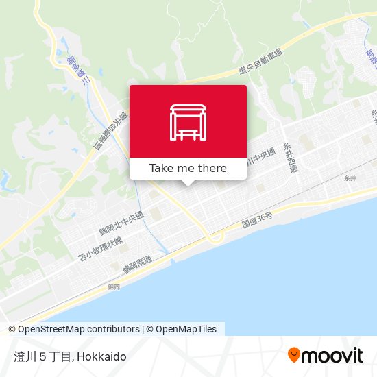 澄川５丁目 map