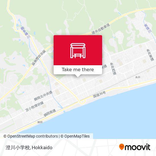 澄川小学校 map