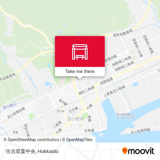 住吉双葉中央 map