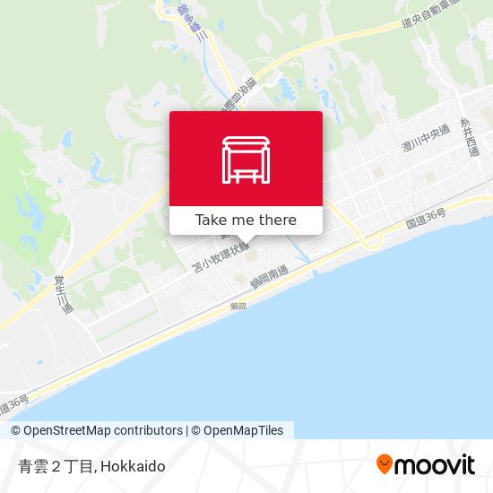 青雲２丁目 map