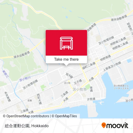 総合運動公園 map
