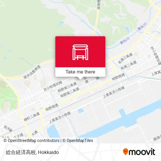 総合経済高校 map