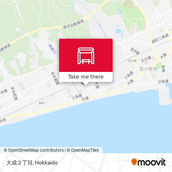 大成２丁目 map