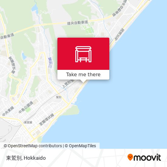 東鷲別 map