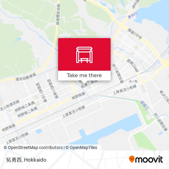 拓勇西 map