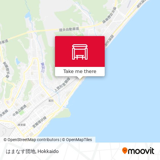 はまなす団地 map