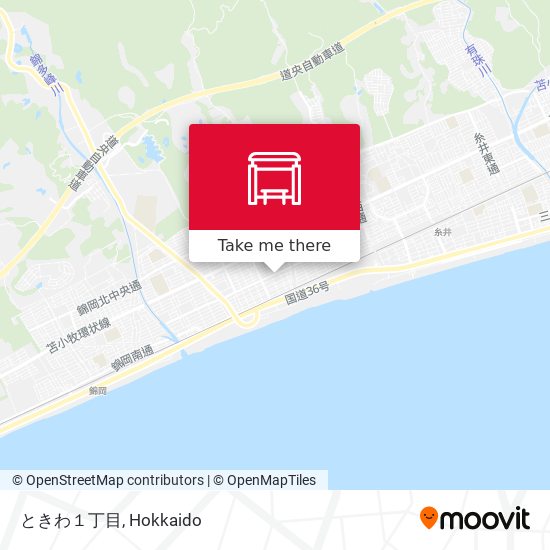 ときわ１丁目 map