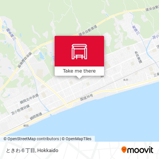 ときわ６丁目 map