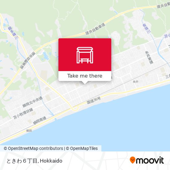 ときわ６丁目 map