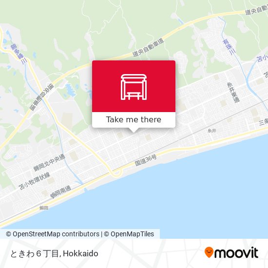 ときわ６丁目 map