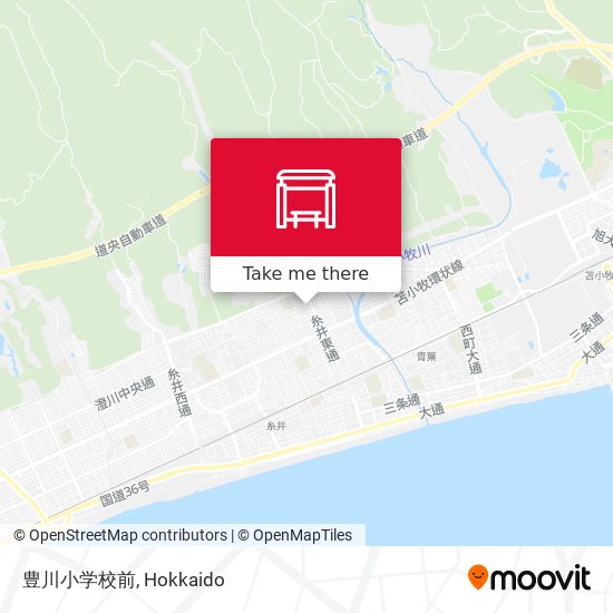 豊川小学校前 map
