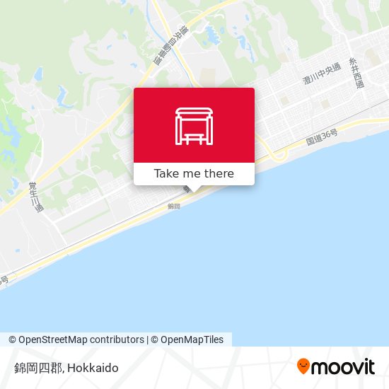 錦岡四郡 map