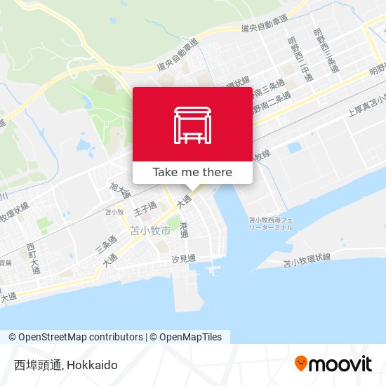 西埠頭通 map
