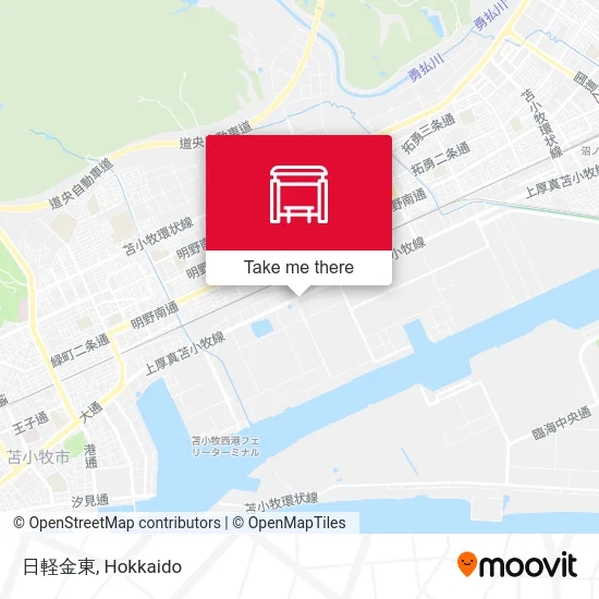 Nippon Light Metal East map