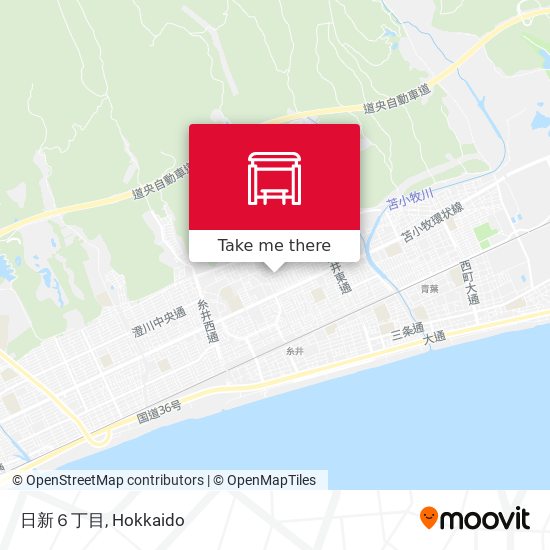 日新６丁目 map