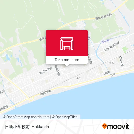 Nisshin Elementary School map