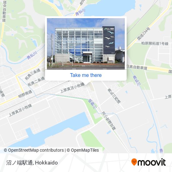 沼ノ端駅通 map