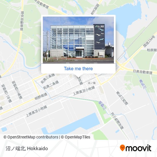 沼ノ端北 map