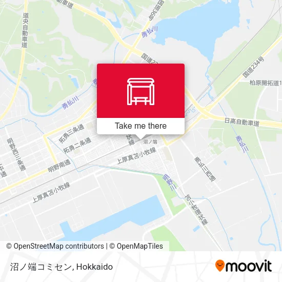 沼ノ端コミセン map