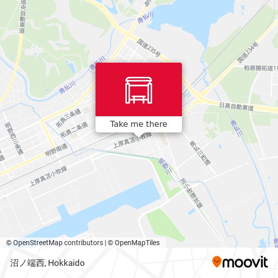 沼ノ端西 map