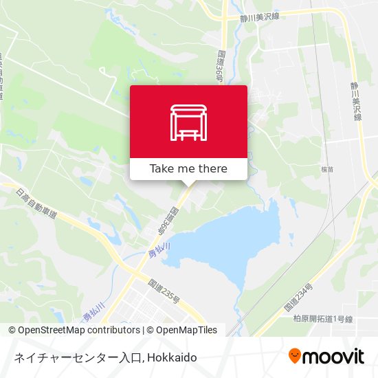 ネイチャーセンター入口 map