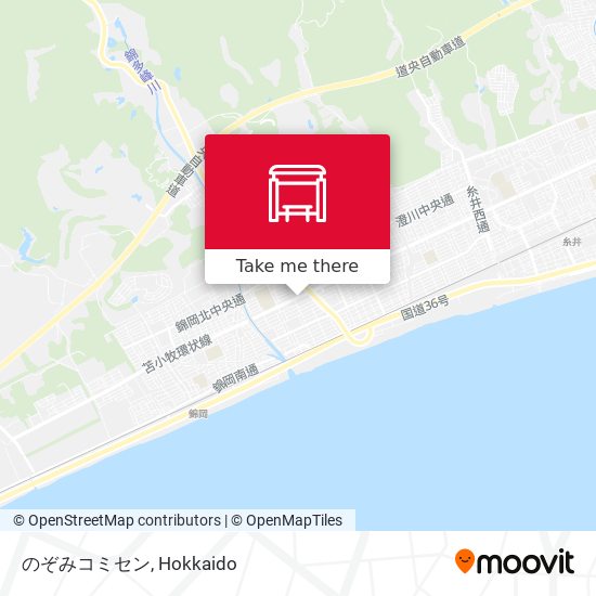 のぞみコミセン map