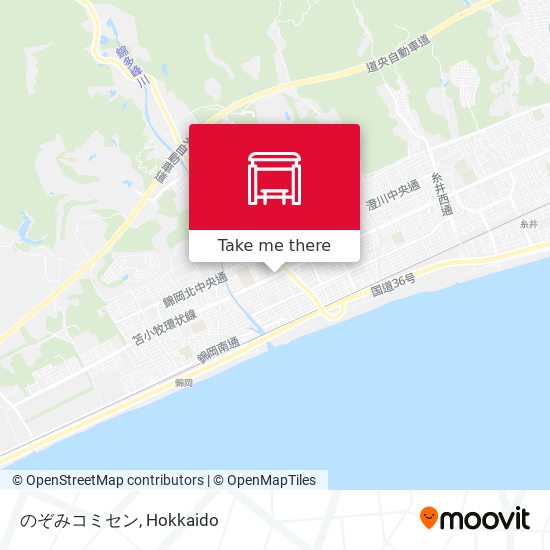 のぞみコミセン map