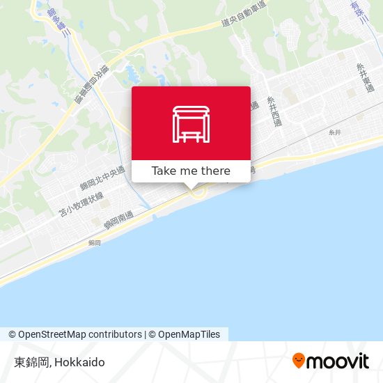 東錦岡 map