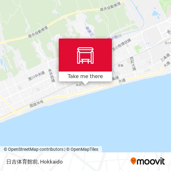 日吉体育館前 map