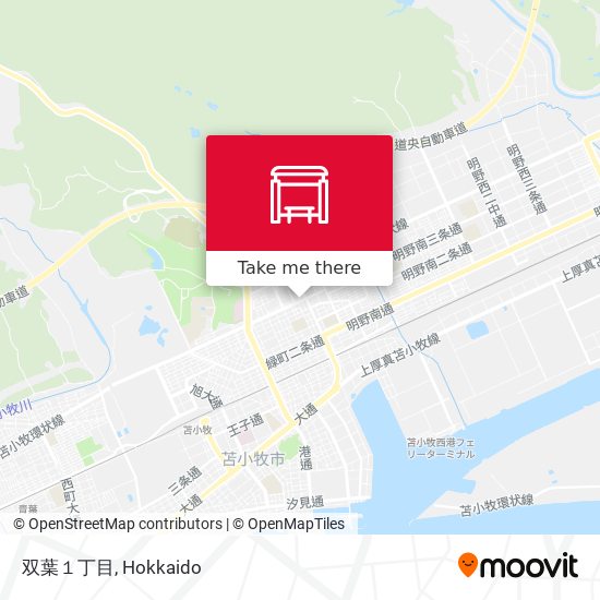 双葉１丁目 map