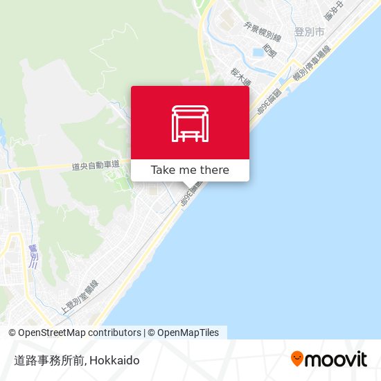 道路事務所前 map